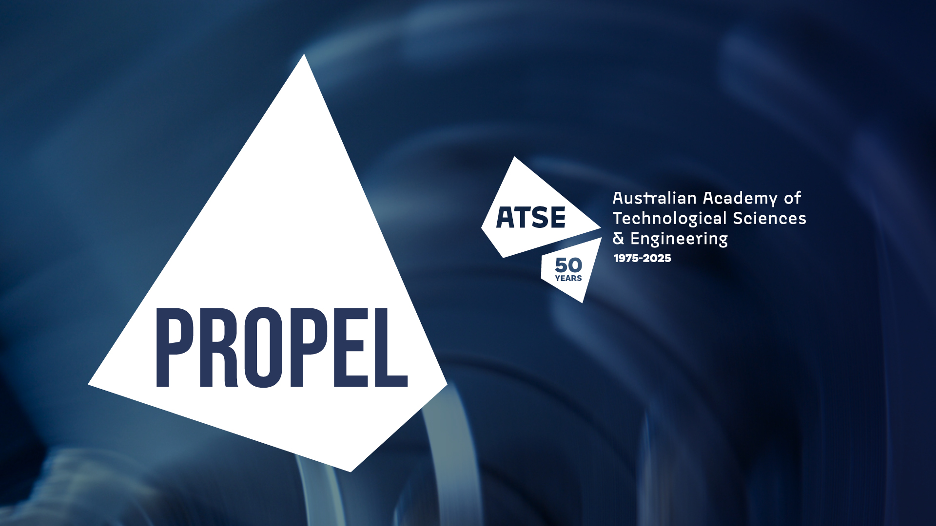 Promotional image, stylised to suit the theme of the 'propel' training initiative.