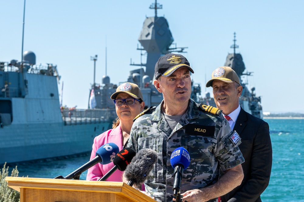 Director-General Australian Submarine Agency, Vice Admiral Jonathan Mead AO RAN said, “This maintenance activity over a number of weeks will constitute a UK, a US and Australian workforce and an industry chain from all three countries. And that is what AUKUS is all about