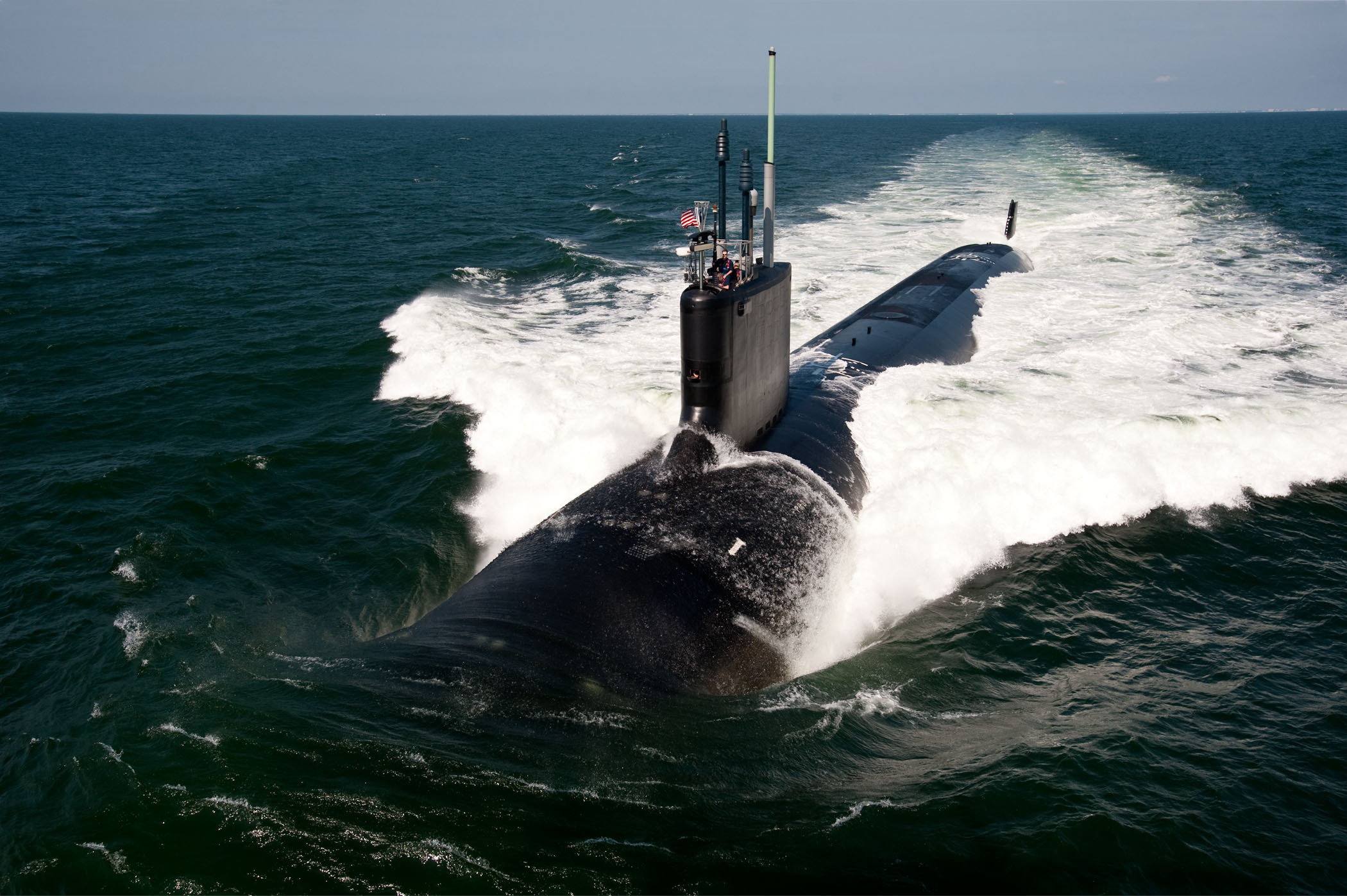The Virginia-class attack submarine USS California. Image: U.S. Navy | Chris Oxley