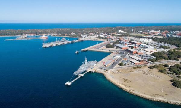 HMAS Stirling and Fleet Base West in Western Australia.