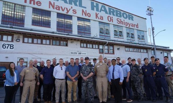 Pearl Harbor Naval Shipyard and Intermediate Maintenance Facility welcomes first contingent of AUKUS personnel.