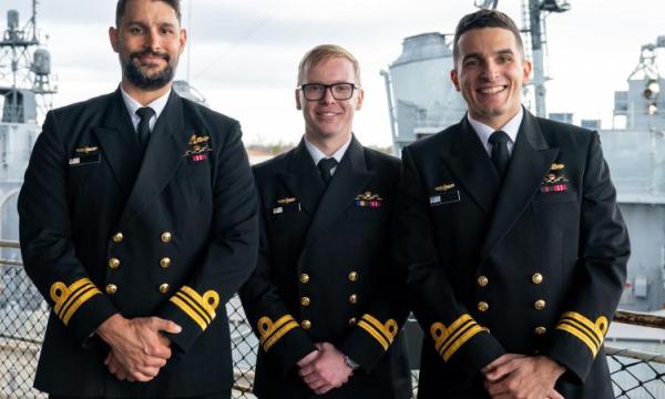 Royal Australian Navy Officers graduate from US Navy's Nuclear Power Training Unit