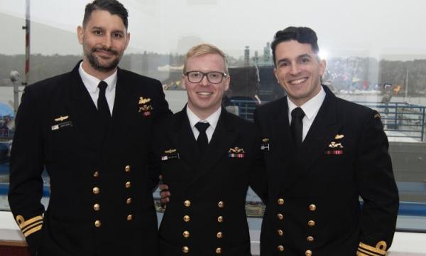 Royal Australian Navy Sailors graduate Submarine Officer Basic Course