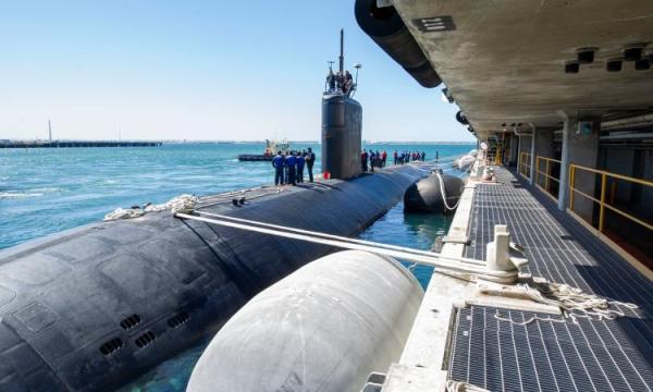 USS Annapolis (SSN 760), a Los Angeles class fast-attack submarine arrives at HMAS Stirling