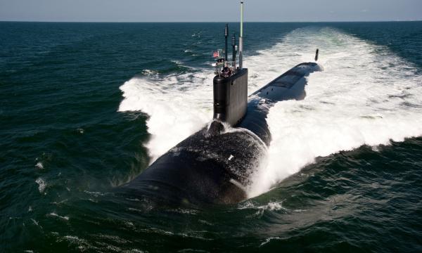The Virginia-class attack submarine USS California. Image: U.S. Navy | Chris Oxley