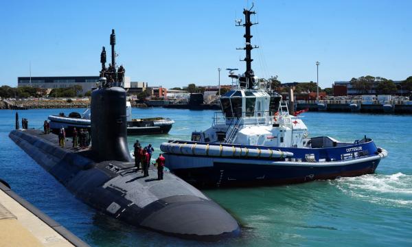 USS Colorado Arrives at HMAS Stirling For AUKUS 2026 U.S. Submarine Maintenance Period
